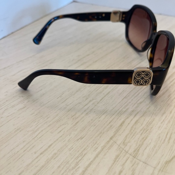 Coach Tortoise Shell Sunglasses - Picture 6 of 16